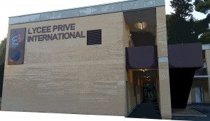 bâtiment du lycée privé international de montpellier baillargues